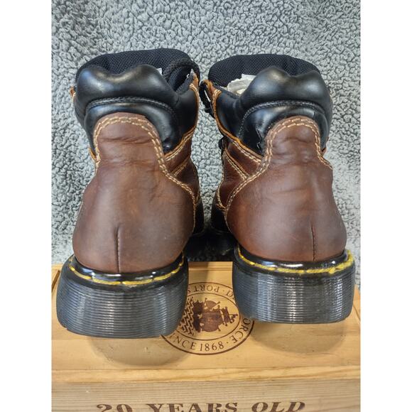 Dr Martens 8845 Teak Safety Boot Made in England Size men 8 women 10 - Picture 4 of 10